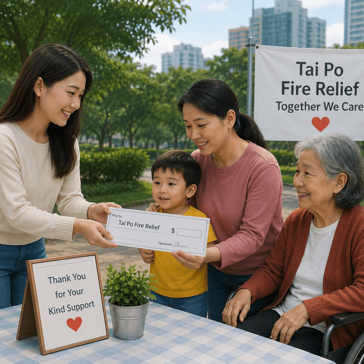 Tai Po Fire Relief – Hong Kong